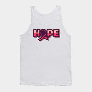 Hope-Breast cancer awareness Tank Top